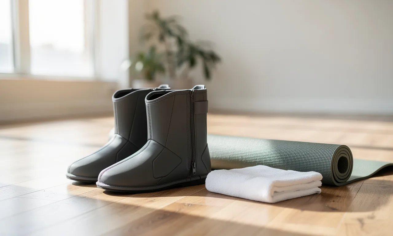 Récupération après l'effort et bottes de compression